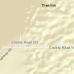 Trenton Alabama Street Map