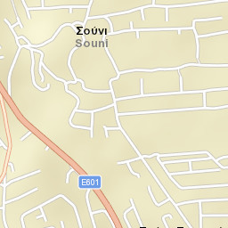 Soúni-Zanakiá Street Map