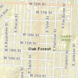 2023 Fair Park Boulevard, Little Rock, AR Street Map