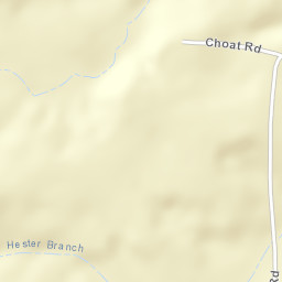 Mount Hester Alabama Street Map