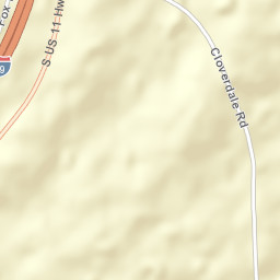 Interstate 59, Rising Fawn, GA 30738, USA Street Map