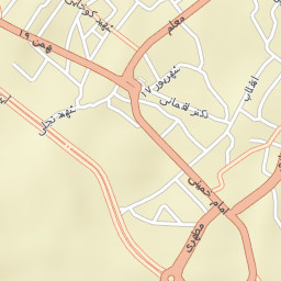 Komijan Street Map