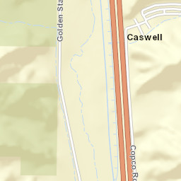 Caswell California Street Map