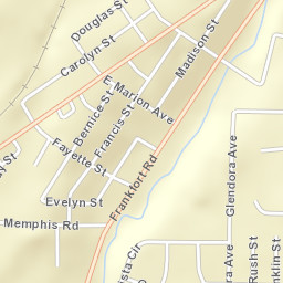 Valdosta Alabama Street Map