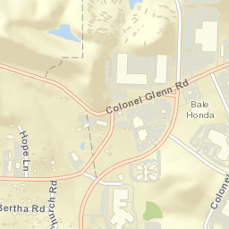 Douglas Corner Arkansas Street Map