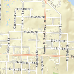 4486-4564 Frazier Pike, Little Rock, AR Street Map