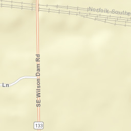 Hobgood Alabama Street Map