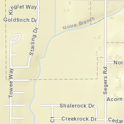 Parker Alabama Street Map