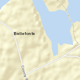 Bellefonte Alabama Street Map