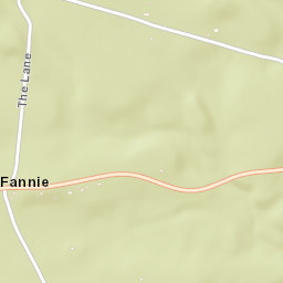 Fannie Arkansas Street Map
