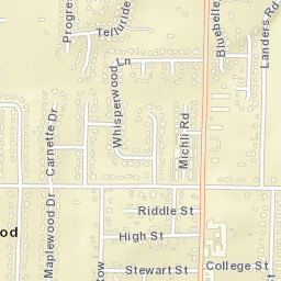 Madison Point Alabama Street Map