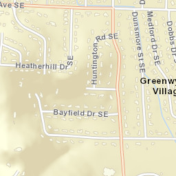 Greenwycke Village Alabama Street Map