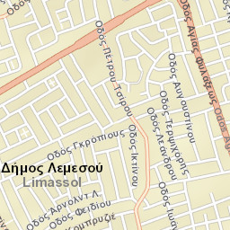 Lemesós Street Map