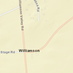 Williamson Arizona Street Map