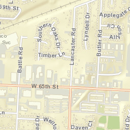 Applegate Arkansas Street Map
