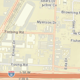 Arbor Cove Arkansas Street Map