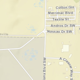 4393-4421 Triana Blvd SW, Huntsville, AL Street Map