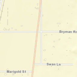 Bryman California Street Map