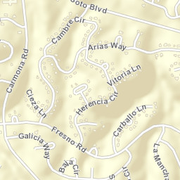 Hot Springs Village Arkansas Street Map