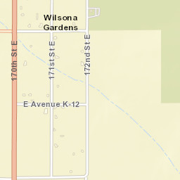 Wilsona Gardens California Street Map