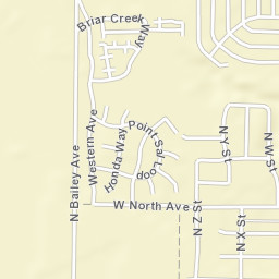 Ellwood Estates California Street Map