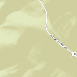 Skyline Drive, Ouachita National Forest, Mena Street Map