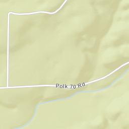 Posey Hollow Arkansas Street Map