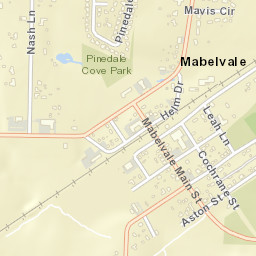 Mabelvale Arkansas Street Map