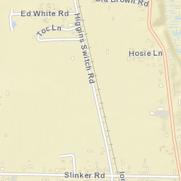 Higgins Arkansas Street Map