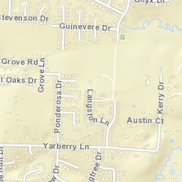 Deer Meadow Arkansas Street Map