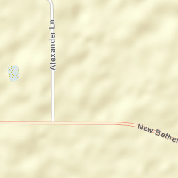 New Bethel Alabama Street Map