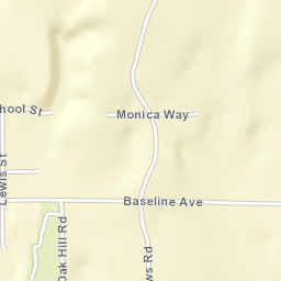 Ballard California Street Map