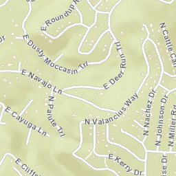 4505-4517 East Cliffside Trail, Lake Montezuma Street Map