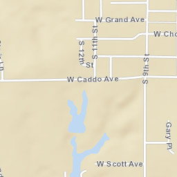 901-967 West Osage Avenue, Marlow, OK Street Map