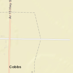 Cobbs Arkansas Street Map