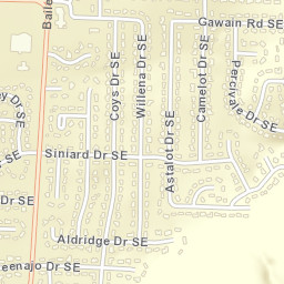Chimney Springs Alabama Street Map
