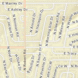 4716 North Morning Star Drive, Prescott Valley Street Map