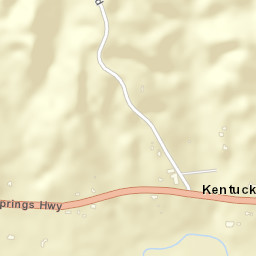 Kentucky Arkansas Street Map