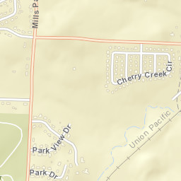 Raintree Acres Arkansas Street Map