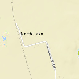 North Lexa Arkansas Street Map