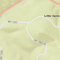 Little Spring Arizona Street Map