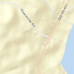 10304-10520 Old Highway 411 Chatsworth Street Map