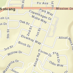 Solvang, CA 93463, USA Street Map