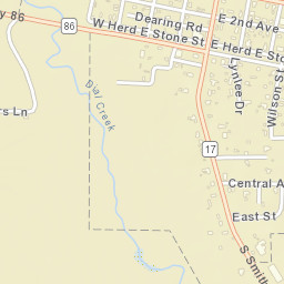 Holly Grove Arkansas Street Map