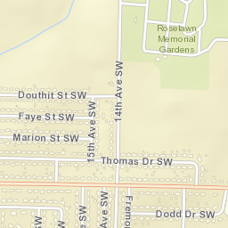 1506-1510 Faye St SW, Decatur, AL 35601,, Street Map