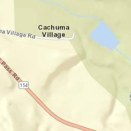 Cachuma Village California Street Map