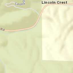 Lincoln Crest California Street Map