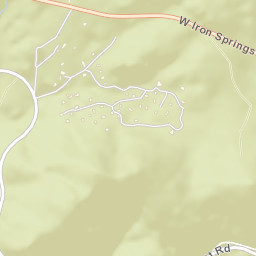 Iron Springs Arizona Street Map