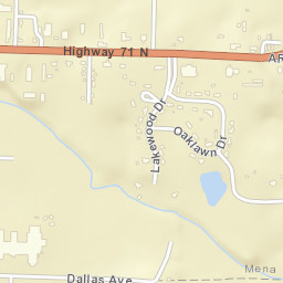 101-143 Polk Road 77, Mena, AR 71953 Street Map