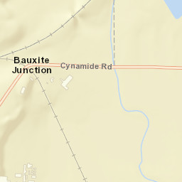 Bauxite Junction Arkansas Street Map